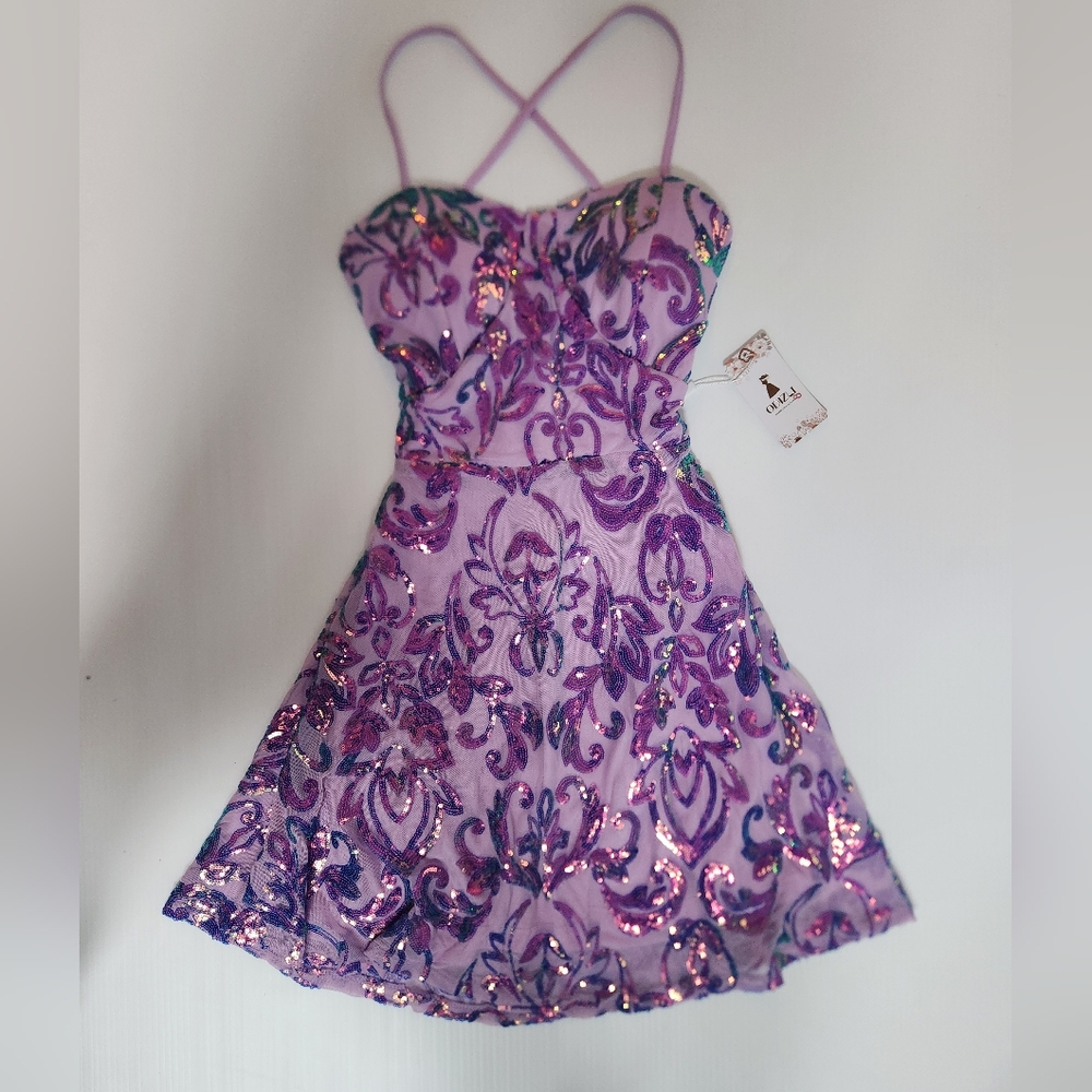Pink Cocktail Dress XS